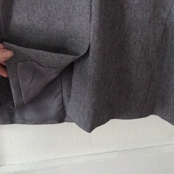 Grey single button blazer - Picture 7 of 7